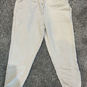 Savvi Cream Jogger Pants